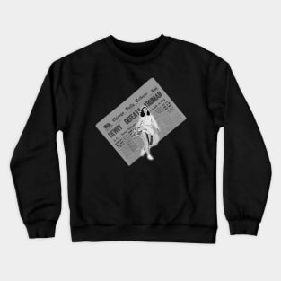 Rush - Permanent Waves! - Newspaper Crewneck Sweatshirt